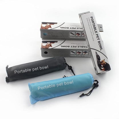 Pet Bowl Silicone Folding Pet Bowl pet Vismera