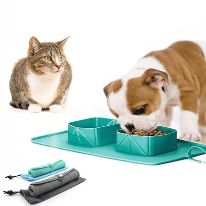 Pet Bowl Silicone Folding Pet Bowl pet Vismera