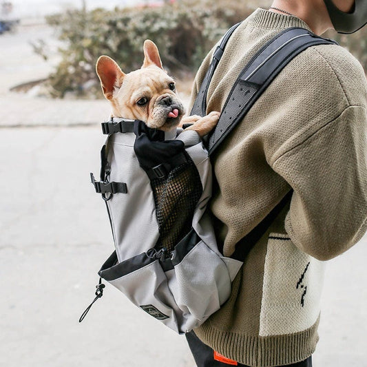Pet Dog Carrier Bag Carrier For Dogs Backpack Out Double Shoulder Portable Travel Backpack Outdoor Dog Carrier Bag Travel pet Vismera