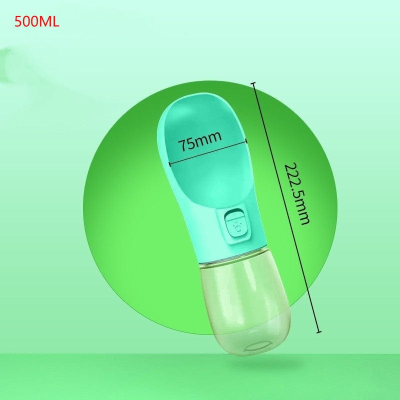 Pet Dog Water Bottle Feeder Bowl Portable Water Food Bottle Pets Outdoor Travel Drinking Dog Bowls Water Bowl For Dogs pet Vismera