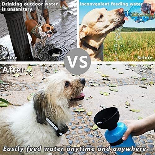 Pet Outdoor Foldable Bottle Dog Travel Water Bottle Dog Water Dispenser pet Vismera