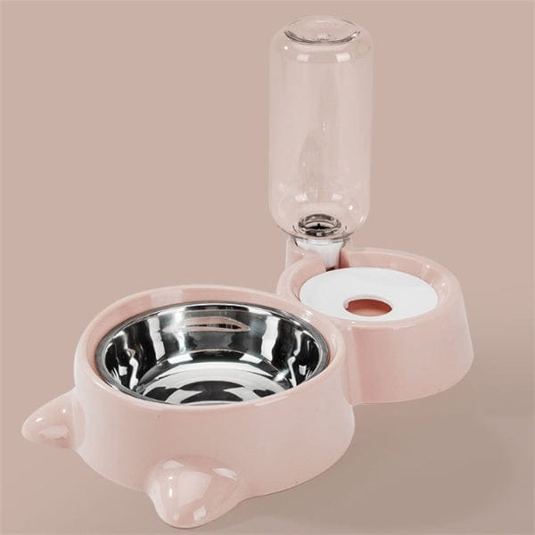 Dog bowl pet Vismera Pink