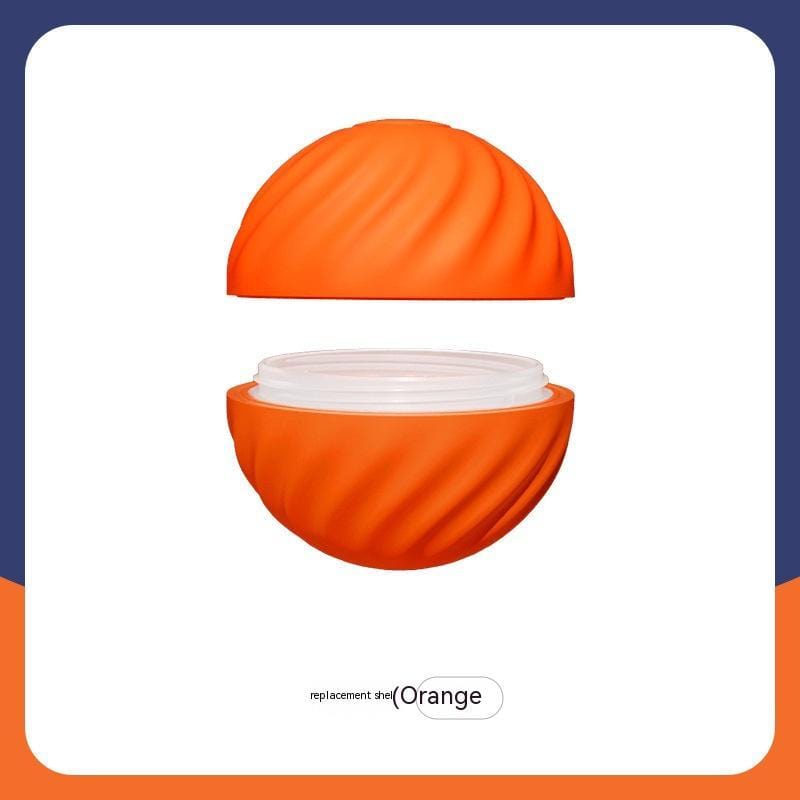 Pet Dog Rubber Ball Toys For Dogs Resistance To Bite Dog Chew Toys Puppy Pets Dogs Training Products pet Vismera Replacement Shell Orange