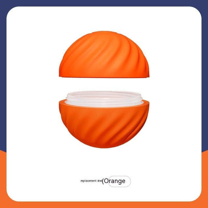 Pet Dog Rubber Ball Toys For Dogs Resistance To Bite Dog Chew Toys Puppy Pets Dogs Training Products pet Vismera Replacement Shell Orange