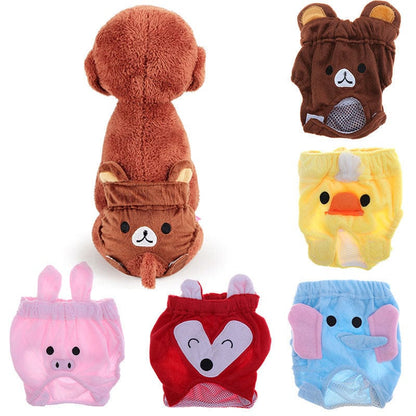 Reusable Dog Diapers Belly Band Cotton Physiological Underwe pet Vismera