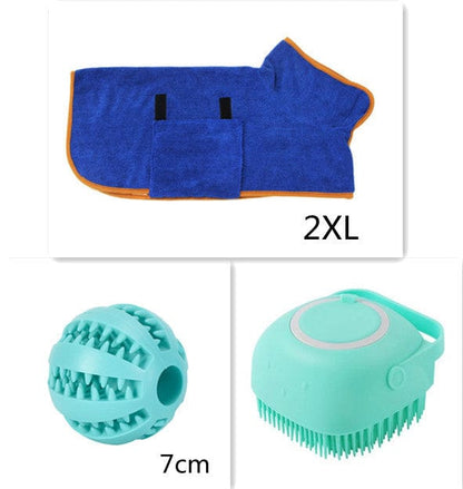 fashion novaa pet Set1 / square Silicone Dog Bath Massage Gloves Brush Pet Cat Bathroom Cleaning Tool Comb Brush For Dog Can Pour Shampoo Dog Grooming Supplies