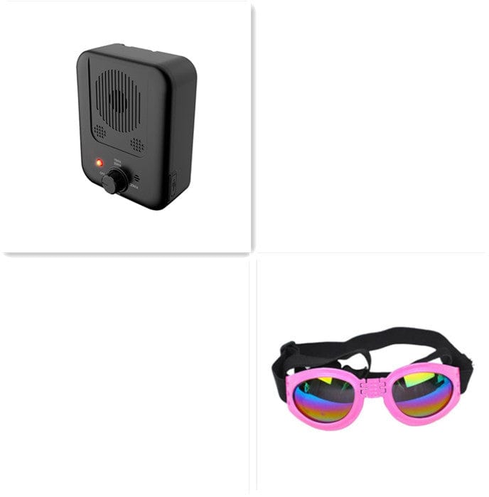 Pets Dog Anti Barking Device Pet Dog Ultrasonic Anti Barking Collars Repeller Outdoor Dogs Stop No Bark Control Training Device Supplies pet Vismera Set3