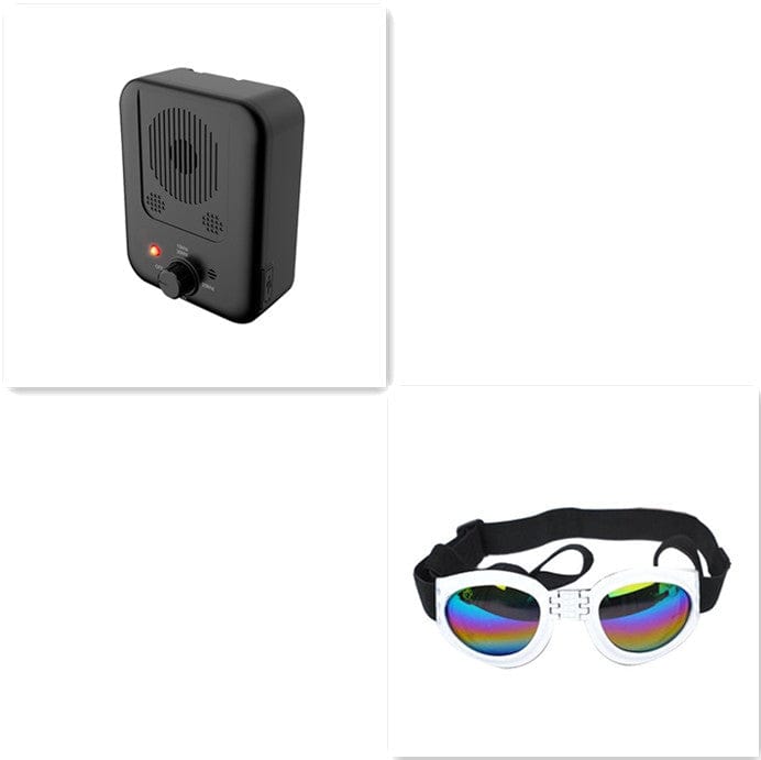 Pets Dog Anti Barking Device Pet Dog Ultrasonic Anti Barking Collars Repeller Outdoor Dogs Stop No Bark Control Training Device Supplies pet Vismera Set5