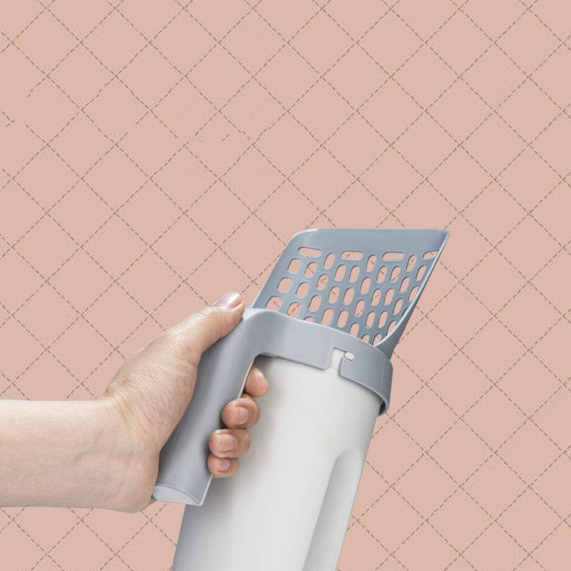 Storage Box Integrated Lazy Cat Litter Shovel Set pet Vismera