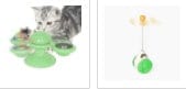 Cat Rotating Windmill Multi-Function Toys Itch Scratching Device Teeth Shining Toy pet Vismera Suit2