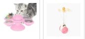 Cat Rotating Windmill Multi-Function Toys Itch Scratching Device Teeth Shining Toy pet Vismera Suit3