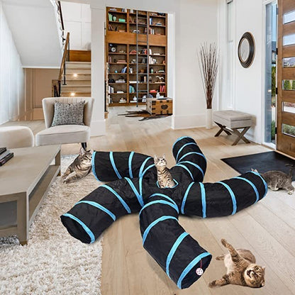 Tree Pattern Tunnel Pet Zhiyi Cat Toy Pets Supplies Dog Toys pet Vismera