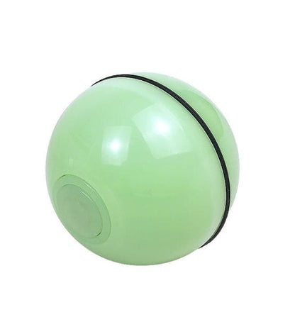 LED Laser Electronic Rolling Pet Funny Cat Toy Ball pet Vismera USB Green