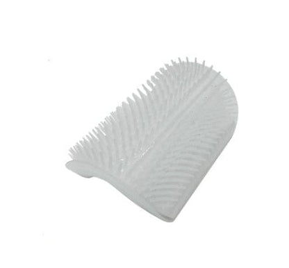 Cat Self-Grooming Brush Pet Wall Rubbing Device pet Vismera White
