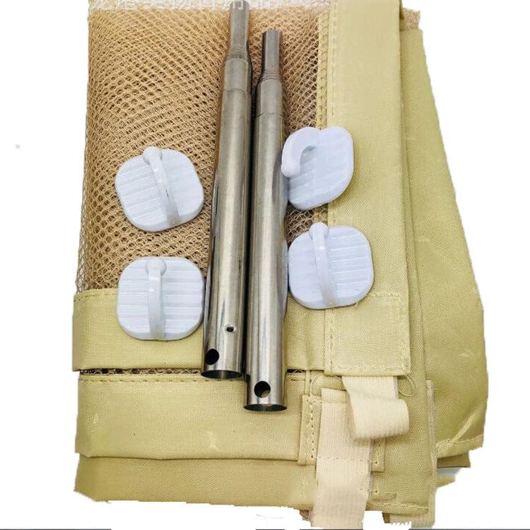 Portable Folding Pet Separation Barrier Dog Obstacle Safety Fence pet Vismera Yellow Opp 72x110 1pc