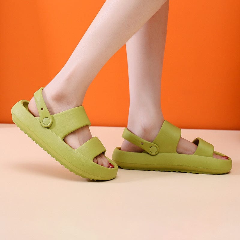 Adjustable Shoes For Women Men Sandals 3cm Thick Bottom Slippers Outdoor shoes fashion novaa