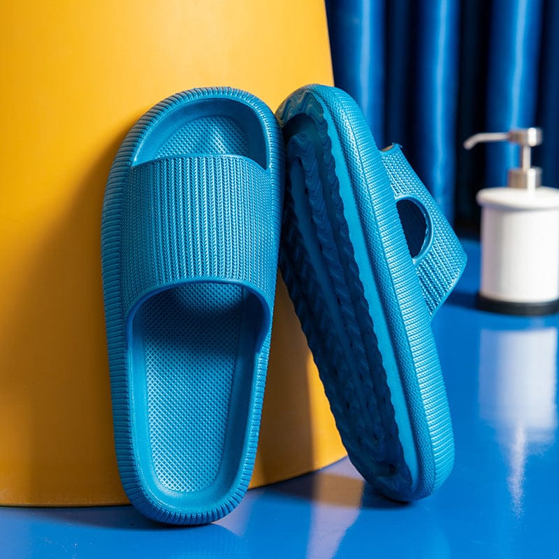 26-45 Size Hot EVA Shoes For Women Slippers Soft Soles Summer Bathroom Slippers shoes fashion novaa Blue 34and35