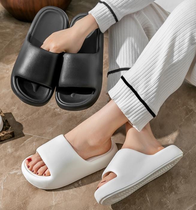 Bread Shoes Home Slippers Non-slip Indoor Bathroom Slippers shoes fashion novaa