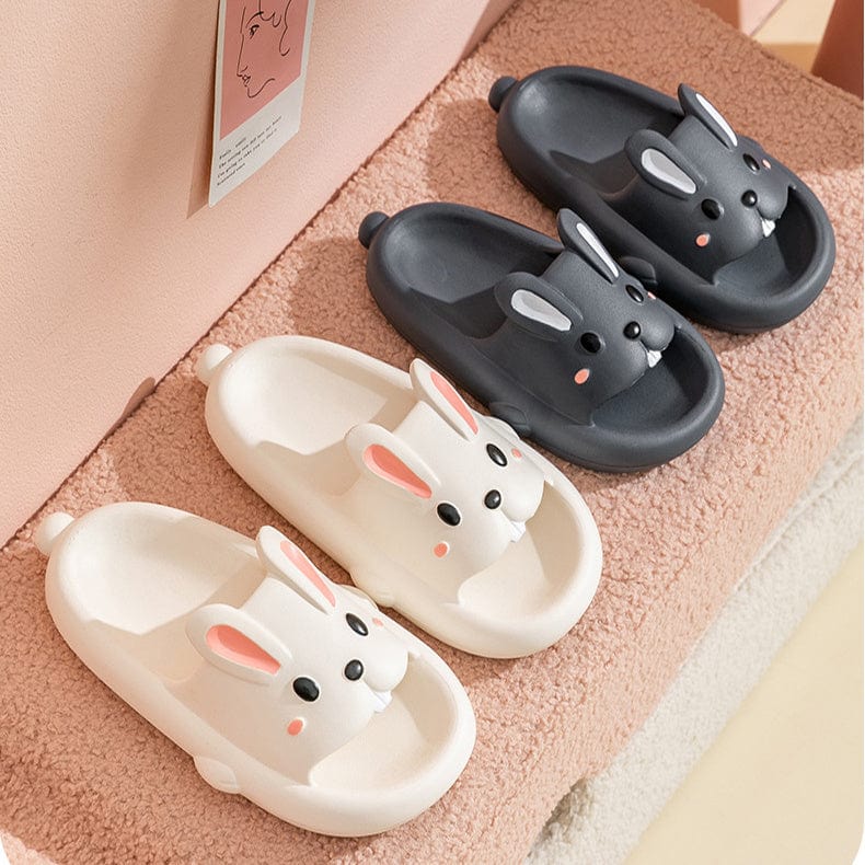 Cute Rabbit Slippers For Kids Women Summer Home Shoes Bathroom Slippers shoes fashion novaa