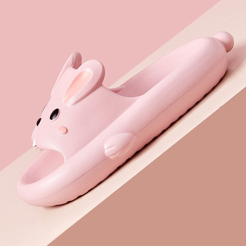 Cute Rabbit Slippers For Kids Women Summer Home Shoes Bathroom Slippers shoes fashion novaa