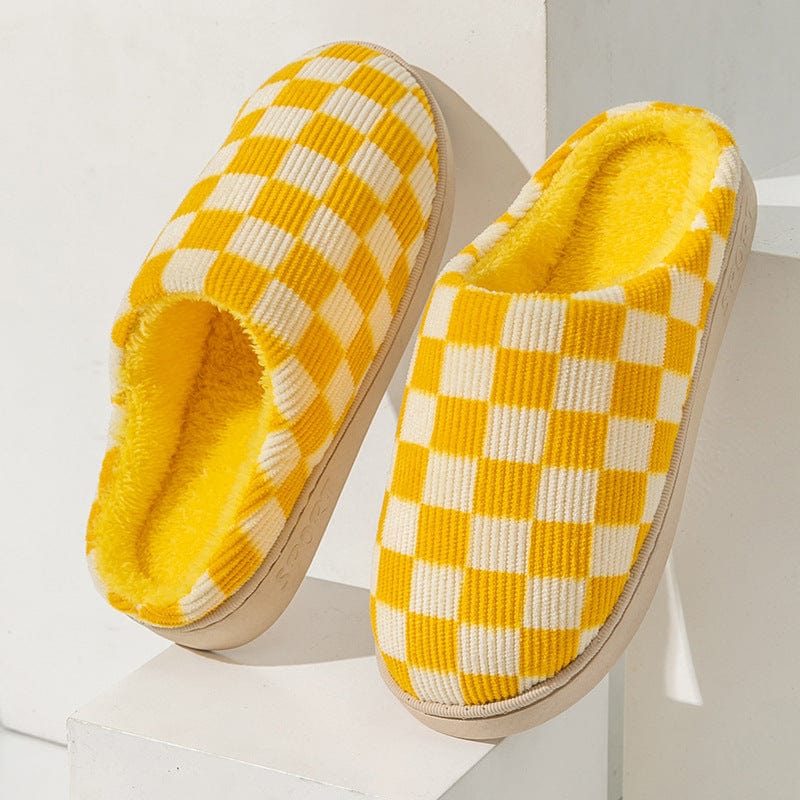 Gradient Slippers Plush Winter Shoes Women House Bedroom Slippers shoes fashion novaa