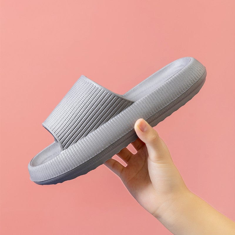 26-45 Size Hot EVA Shoes For Women Slippers Soft Soles Summer Bathroom Slippers shoes fashion novaa Grey 26to27 180mm