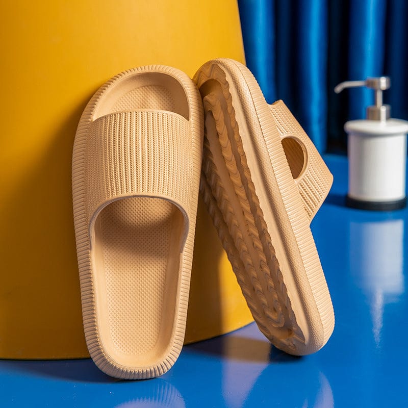 26-45 Size Hot EVA Shoes For Women Slippers Soft Soles Summer Bathroom Slippers shoes fashion novaa Khaki 26to27 180mm