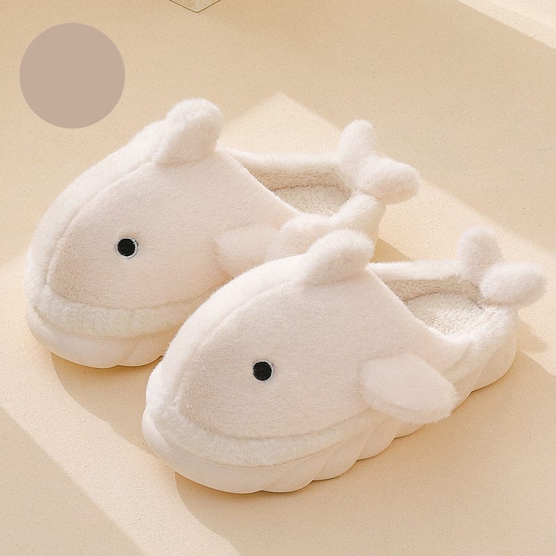 Shark Slippers Soft Sole Furry Shoes Home Bedroom Slippers Women shoes fashion novaa