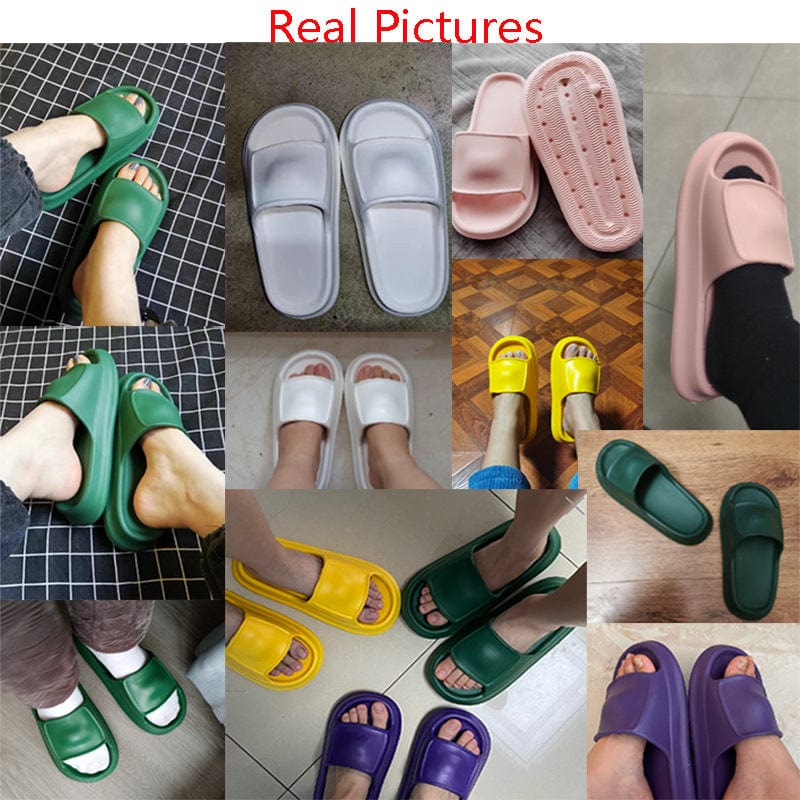 Soft Slippers EVA Home Shoes For Women Men Non-slip Bathroom Slippers shoes fashion novaa