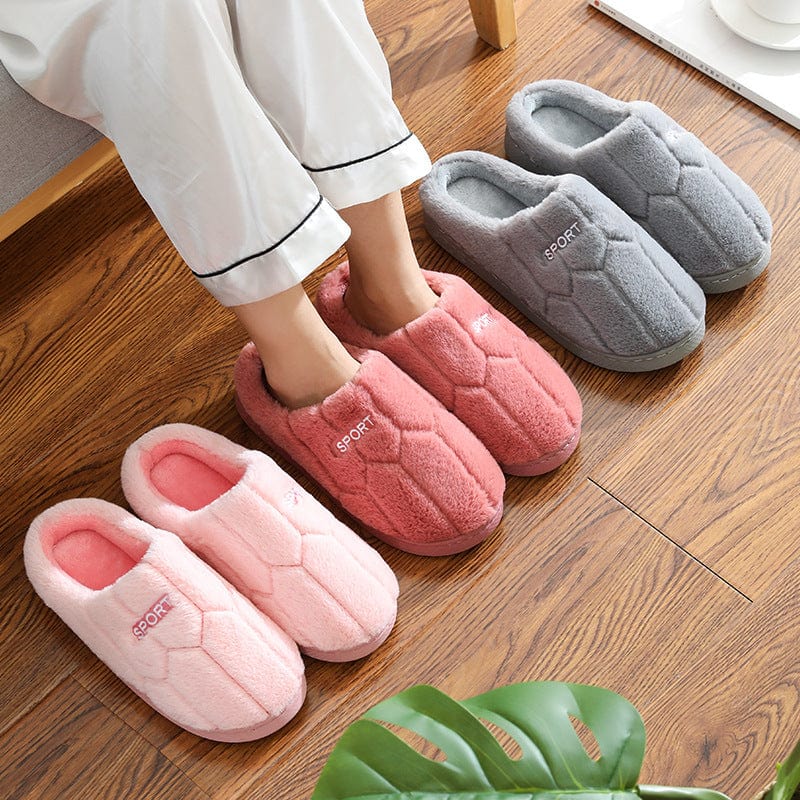 Unisex Slippers Cozy Plush House Slippers Warm Winter Slippers Indoor shoes fashion novaa