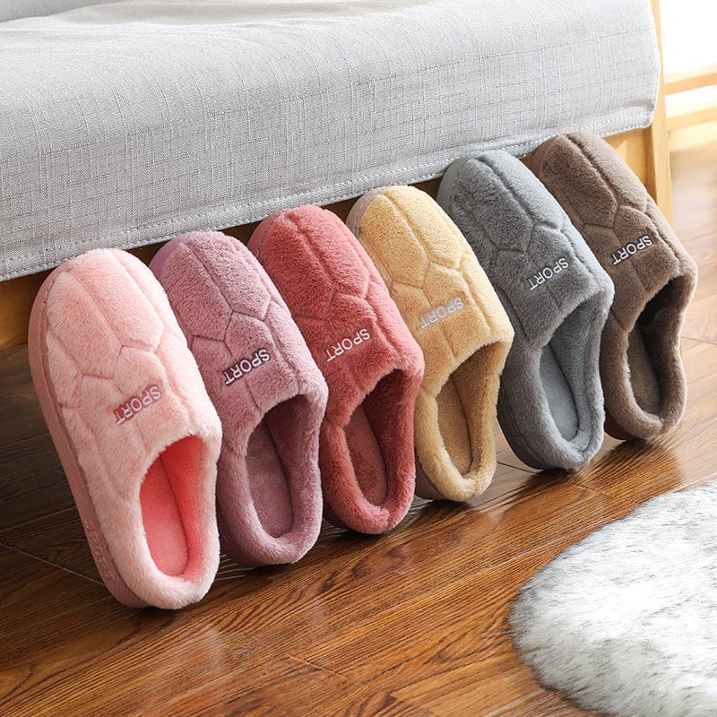 Unisex Slippers Cozy Plush House Slippers Warm Winter Slippers Indoor shoes fashion novaa