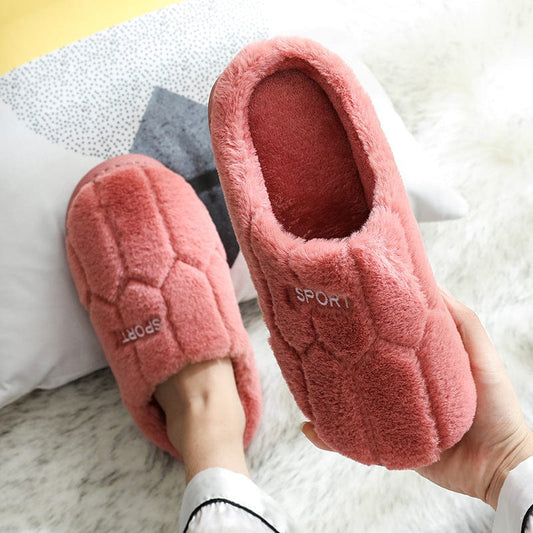 Unisex Slippers Cozy Plush House Slippers Warm Winter Slippers Indoor shoes fashion novaa