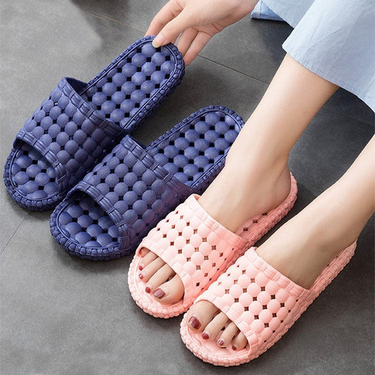 Unsex Home Shoes Hollow Out Bathroom Slippers Men Women shoes fashion novaa