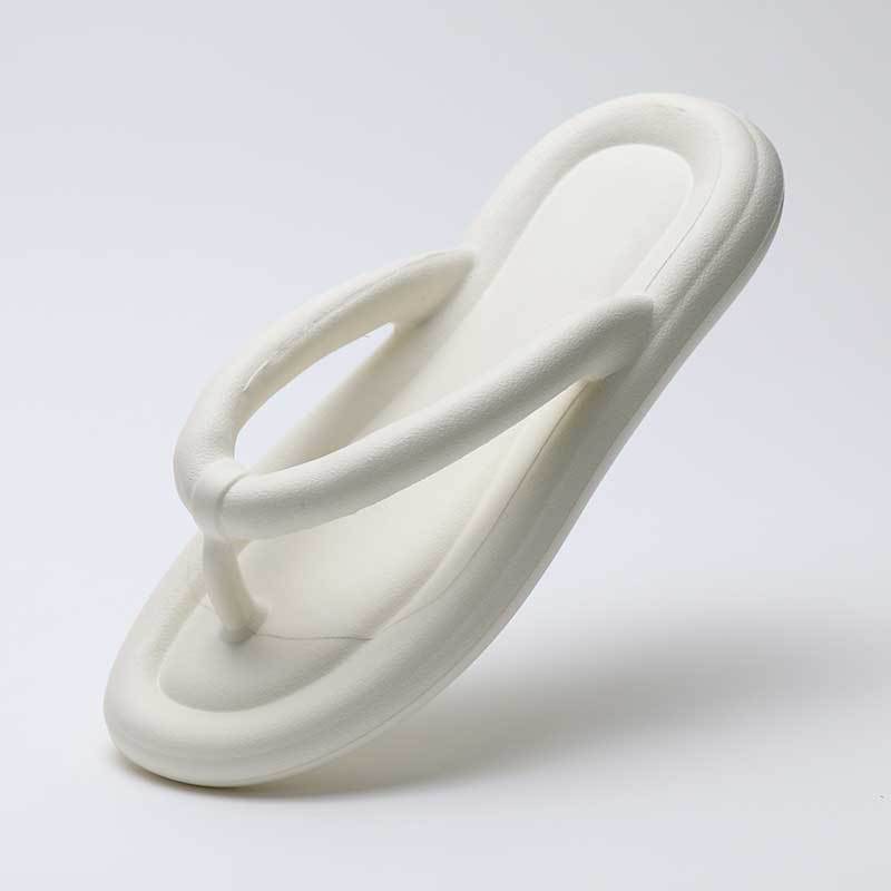 Beach Flip Flops Summer Indoor And Outdoor Non-slip EVA Slippers Home Shoes shoes fashion novaa White 36to37