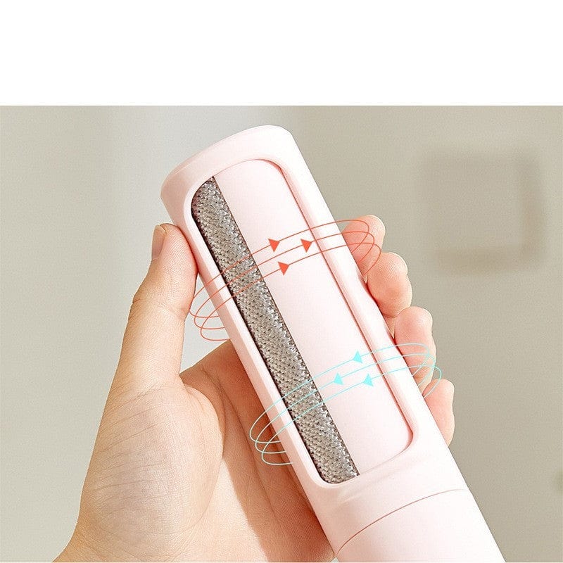 2-1 Reusable Pet Hair Remover Brush Lint Roller Portable Effective Self Cleaning Tool for Cat Dog Fur Hair Dust Removal Brush Trending Products Vismera