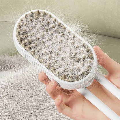 Cat Steam Brush Steamy Dog Brush 3 In 1 Electric Spray Cat Hair Brushes For Massage Pet Grooming Comb Hair Removal Combs Pet Products Trending Products Vismera