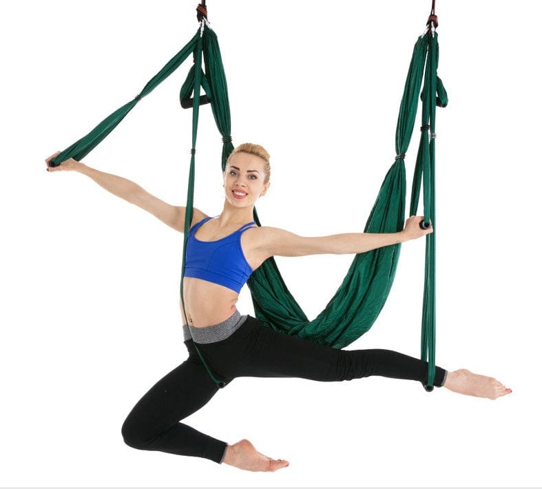 Anti Gravity Yoga Hammock Trending Products fashion novaa Dark green