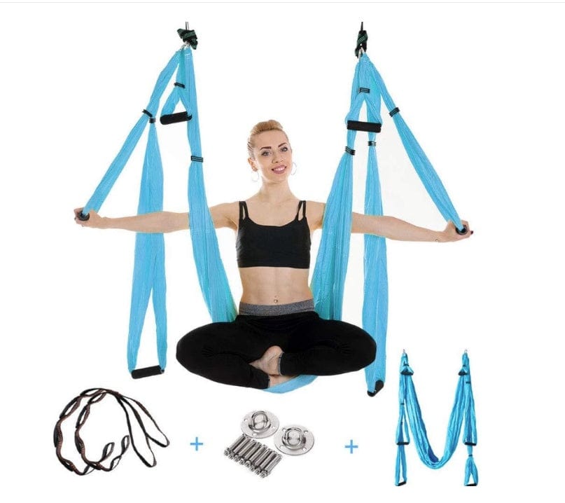 Anti Gravity Yoga Hammock Trending Products fashion novaa Light blue set