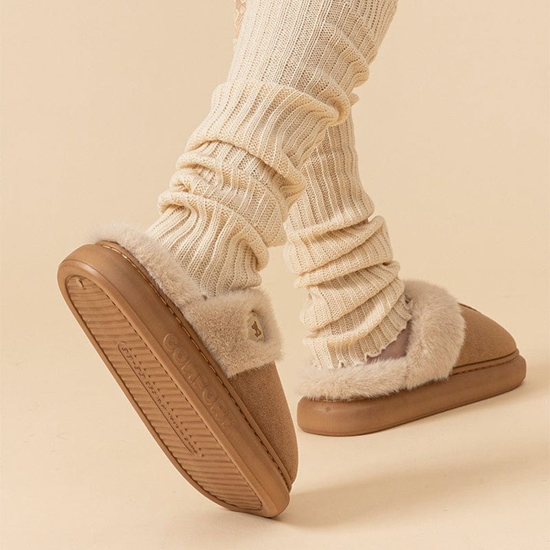 New Plush Slippers For Women Men Winter Warm Home Slipper Indoor Thick-soled Fleece Shoes Trending Products fashion novaa