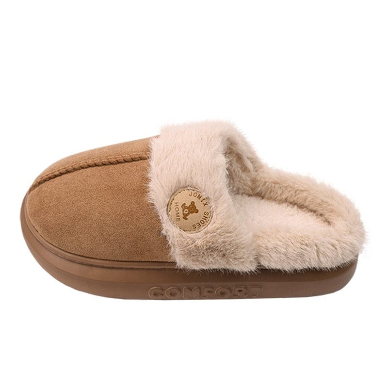 New Plush Slippers For Women Men Winter Warm Home Slipper Indoor Thick-soled Fleece Shoes Trending Products fashion novaa