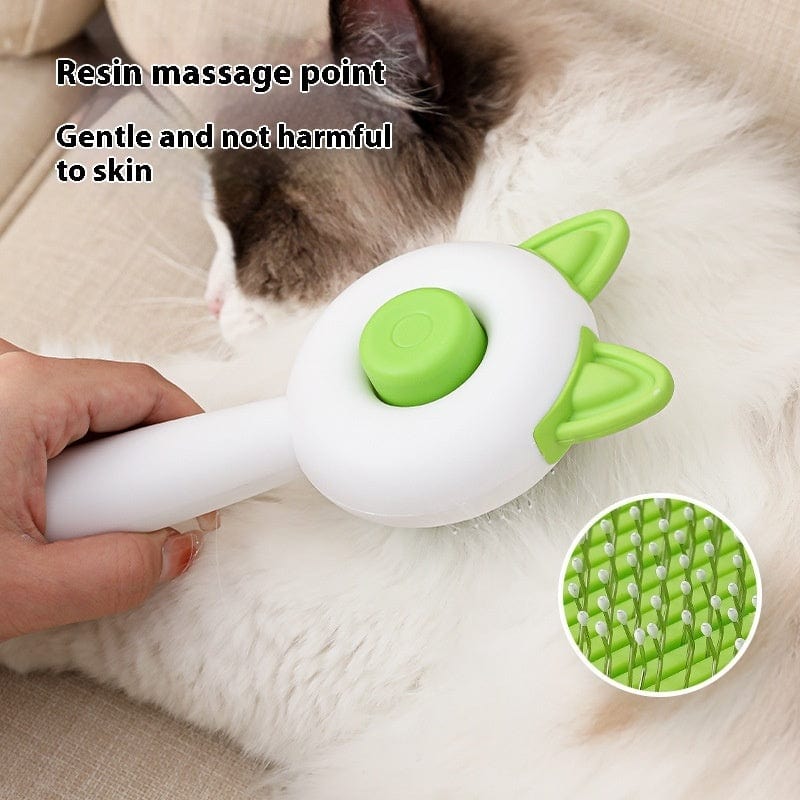 Pet Dog Brush Cat Comb Self Cleaning Pet Hair Remover Brush For Dogs Cats Grooming Tools Pets Dematting Comb Dogs Accessories Pet Products Trending Products Vismera