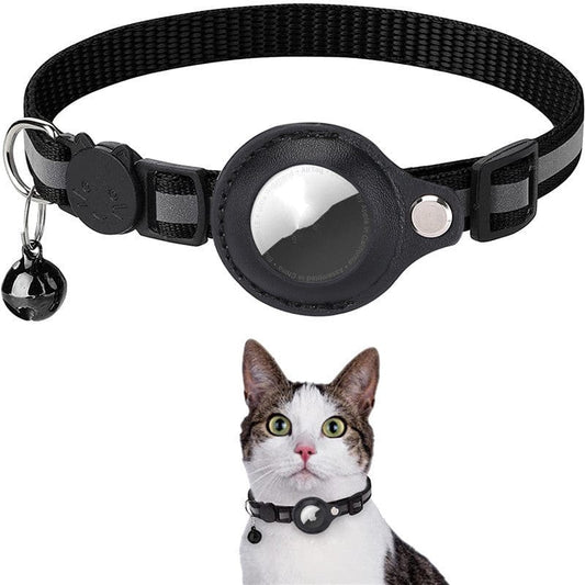 Reflective Collar Waterproof Holder Case For Airtag Air Tag Airtags Protective Cover Cat Dog Kitten Puppy Nylon Collar Trending Products Vismera