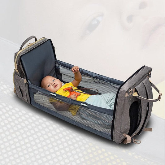 USB Charging Version Mommy Bed Backpack Folding Large Capacity Multi-function Trending Products fashion novaa